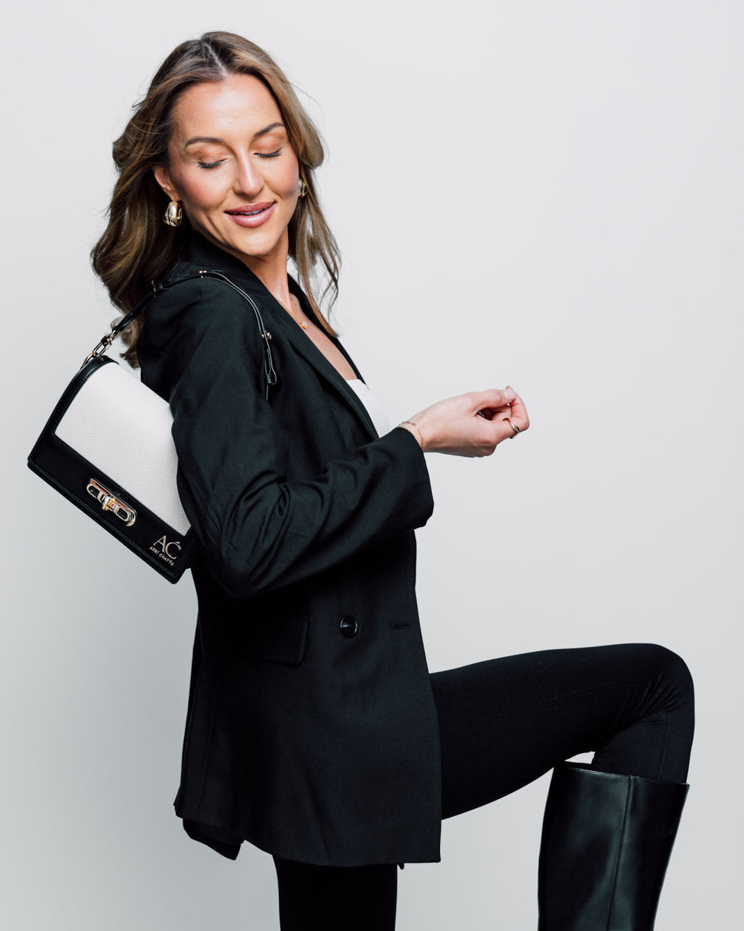 Canvas Tasche Schwarz